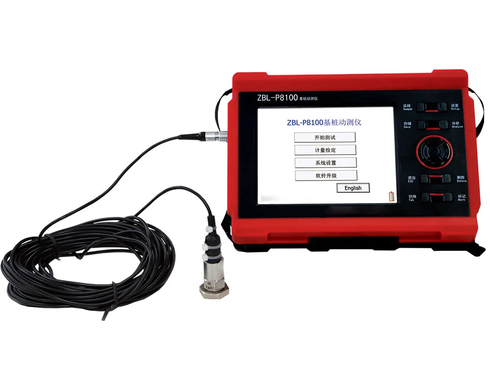 ZBL-P8100 Foundation Pile Dynamic Tester/Low Strain Dynamic Concrete Pile Integrity Tester