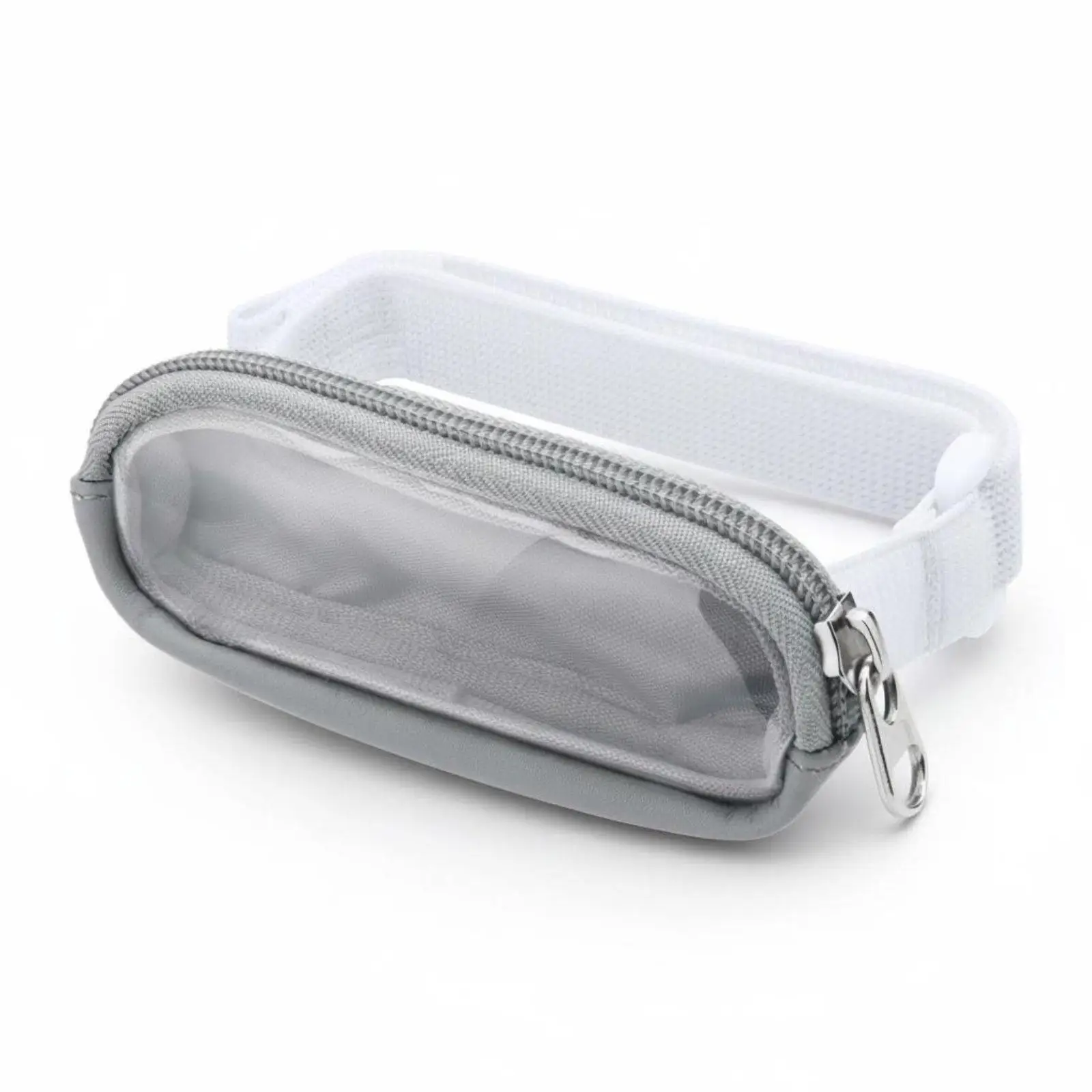 Lipstick case for wearing under the sun visor, portable case