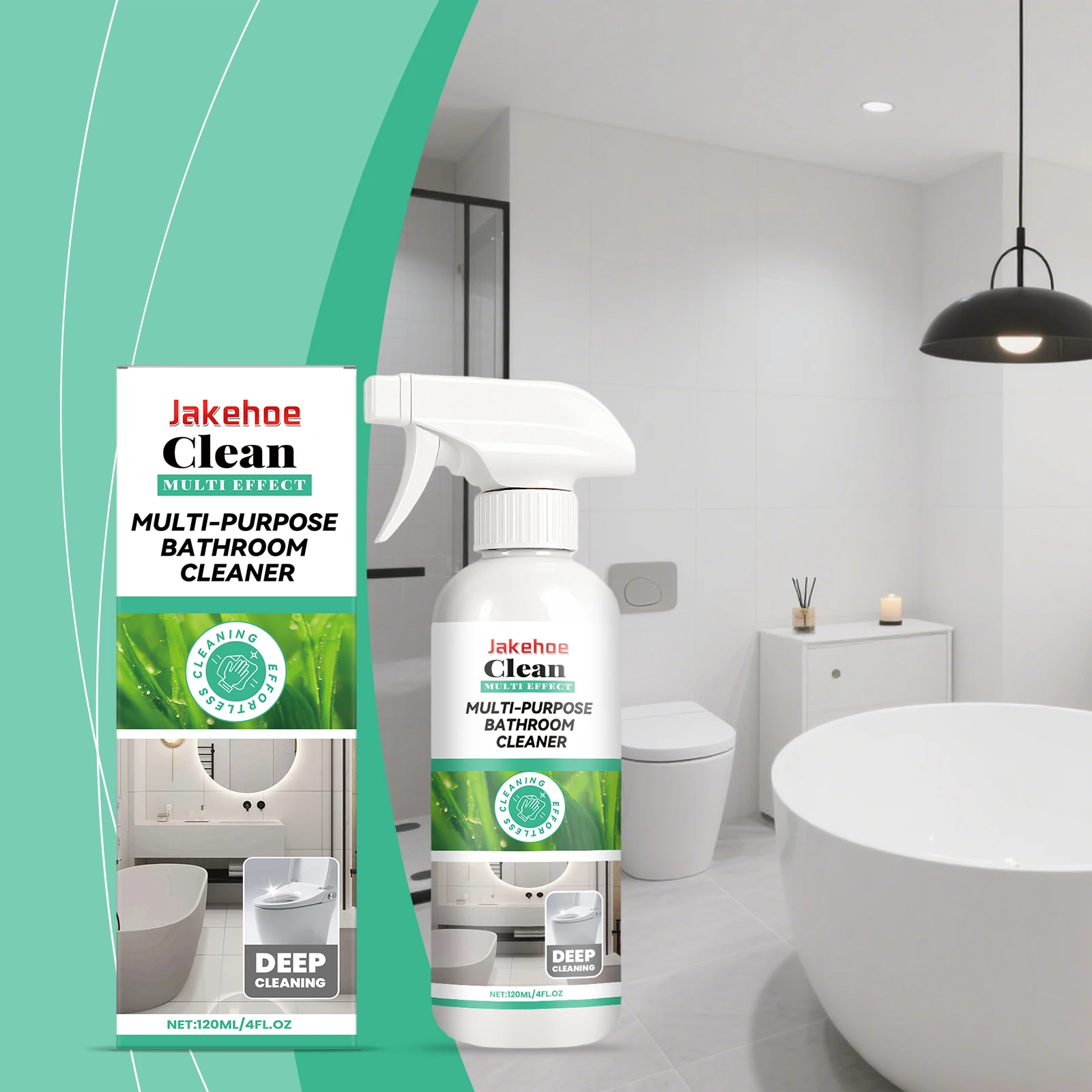 

Gentle Bathroom Multi-Surface Cleaner,Safe for Ceramic Tile,Bathtub&Glass.Removes Soap Scum&Water Spots,Leaves Streak-Free Shine