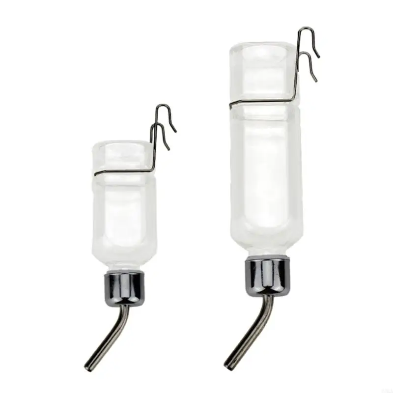 

F3KA Automatic Hamsters Water Dispenser for Cage Hanging Small Pet Watering Drinking Bowl Bead Head Water Bottle for Rabbits