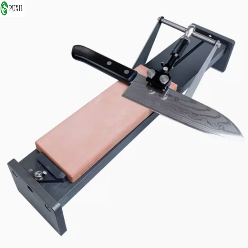 Household Knife Sharpener Water Tank Fixed Grinding Stone Bracket Kitchen Knife Grinder Fixed Seat Non Slip Adjustable Tools