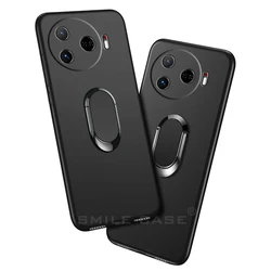 Phone Funda for Tecno Camon 30 Pro 5G Case 6.78 Inch Red Black Blue Finger Ring Soft Silicon Cover for Tecno Camon 30 Pro 5G