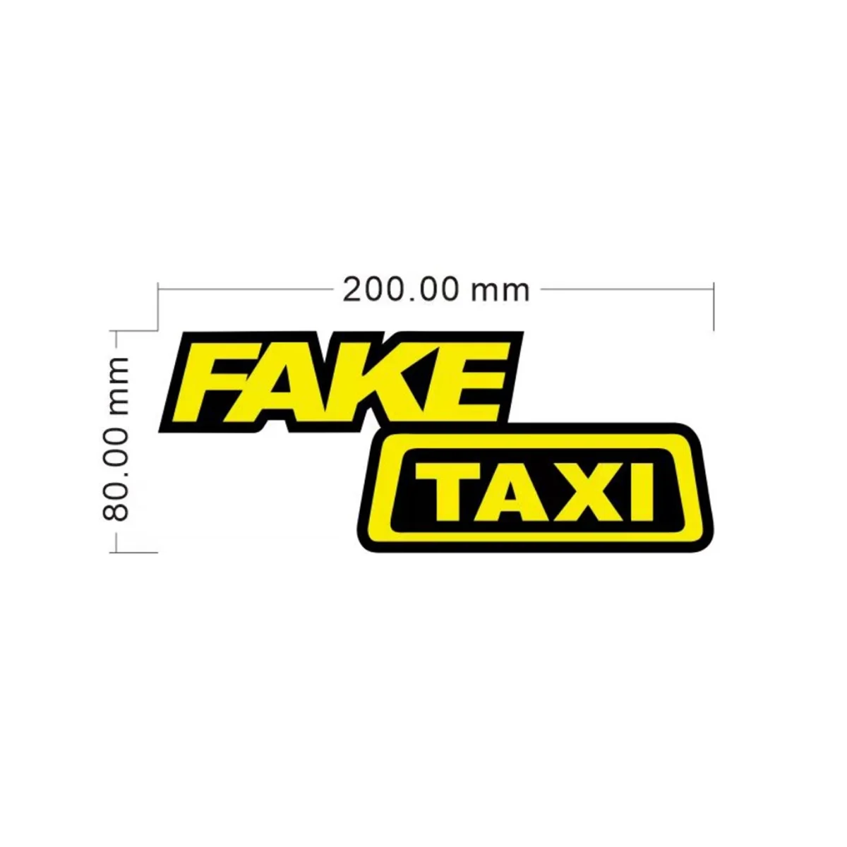 Funny Taxi Window Car Sticker Light Emitting Racing Car Glow Panel Windshield for Styling Decorative Glowing LED