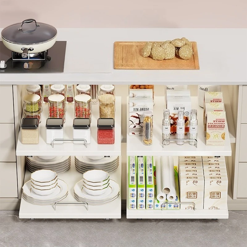 Removable Kitchen Drawer Metal Kitchens Drawers Organizers Spice Sliding Kitchen Organizer Cutlery Pull Out Cabinet Organizer