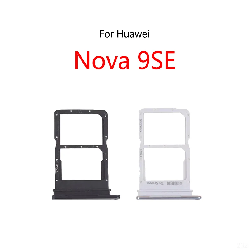 

Для Huawei Nova 9SE новый слот для SIM-карты держатель лотка для SIM-карты разъем для устройства чтения SIM-карт