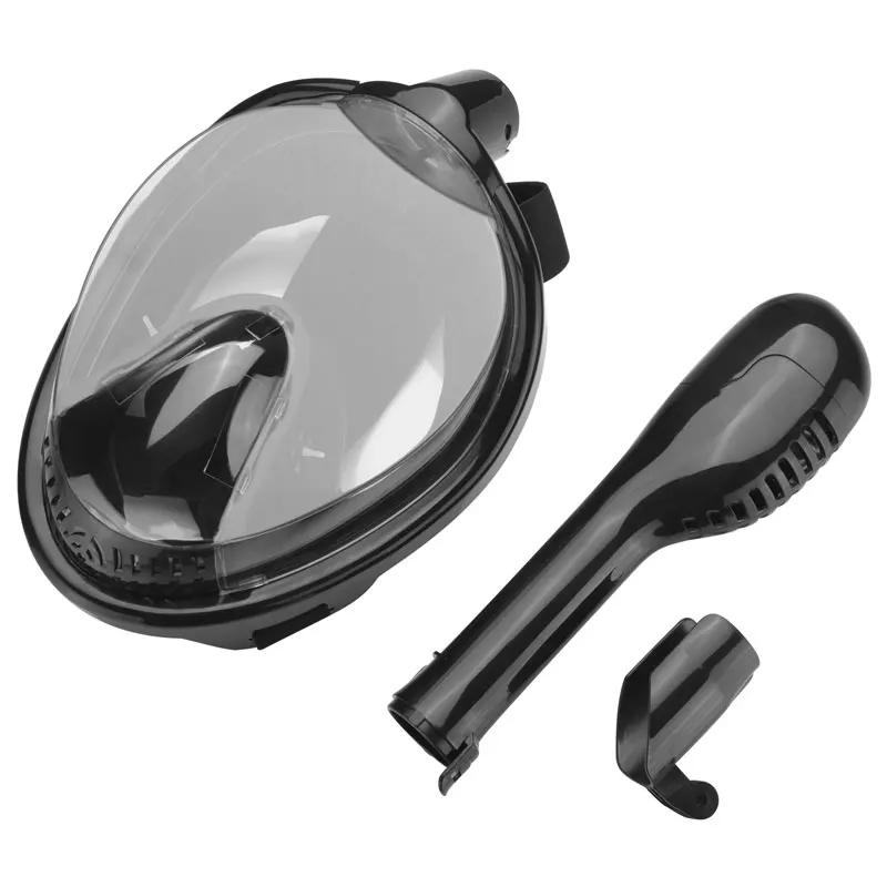 

Full-face Snorkeling Mask Full Dry Anti-fog Swimming Detachable Breathing Tube Camera Mount New Underwater Mask Diving Gear E281