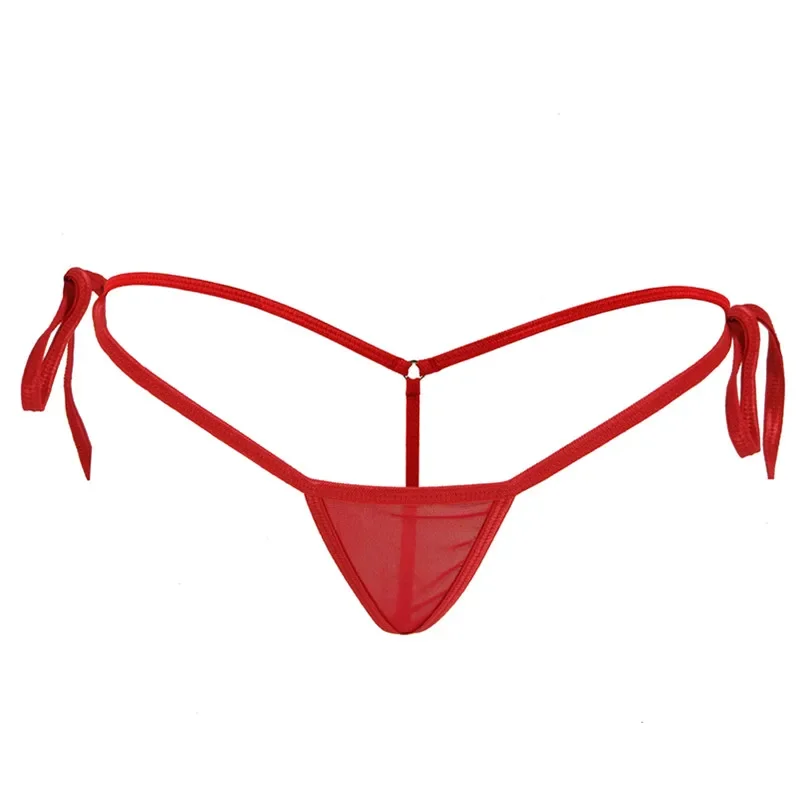 Sexy Micro Bikini Perizoma Delle Donne Dalla Fasciatura di Nuotata G Stringhe Della Spiaggia Bagno di Sole Costume Da Bagno Tanga Gonne e Pantaloni