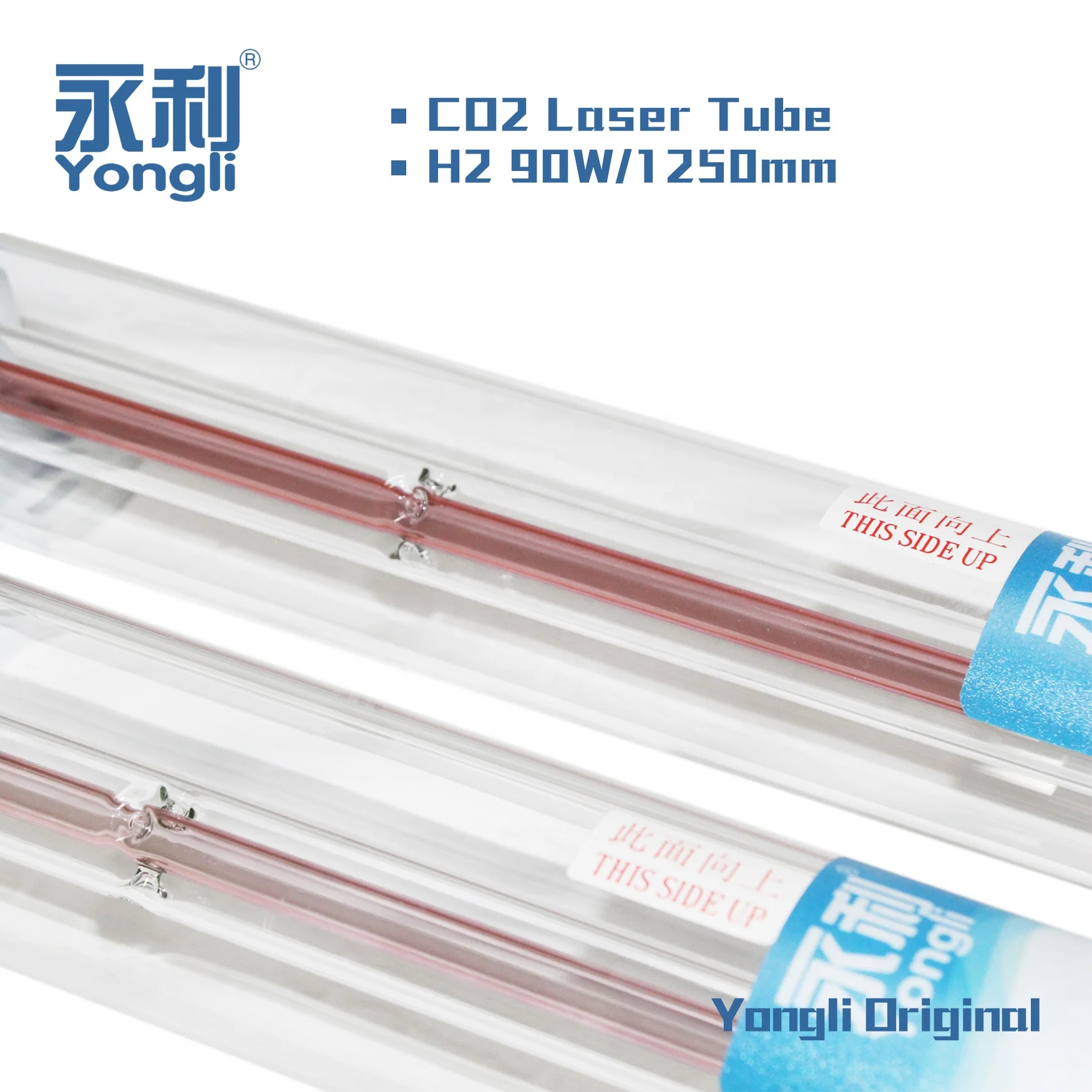 

Лазерная трубка Yongli Co2 Лазерная трубка с оригинальной лазерной трубкой каталитической технологией