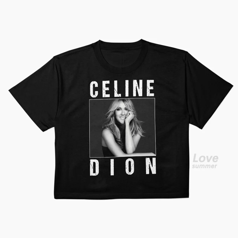 Celine Dion Paris 2026 Fan Tour Geschenk-T-Shirt für Männer, Frauen, Kinder, Mädchen, Jungen, Eltern-Kind-T-Shirt, Pop-Musik, Streetwear, Hip-Hop-T-Shirts – Detail 5
