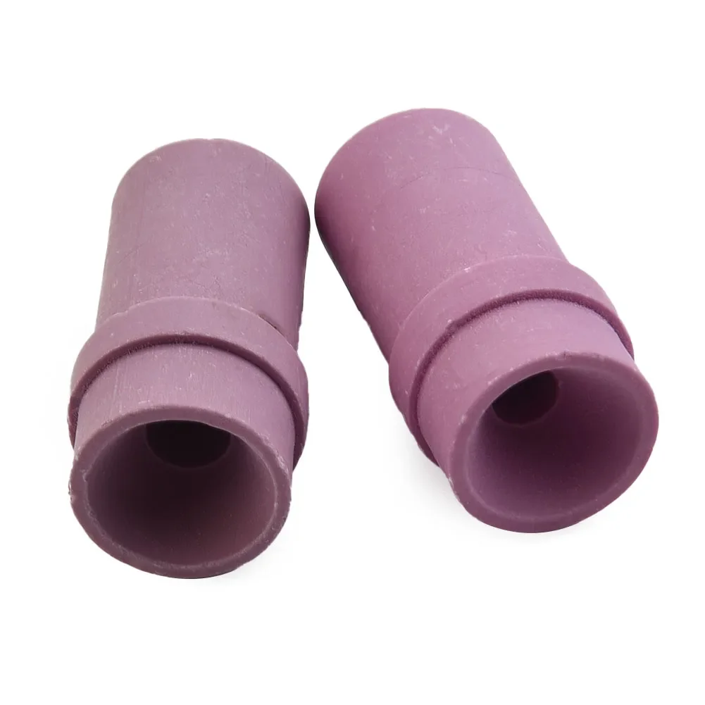 Nozzle Tip 10Pcs Ceramic Long Life Pink Sandblaster Strong Wear Resistance Marble Engraving Sandblasting