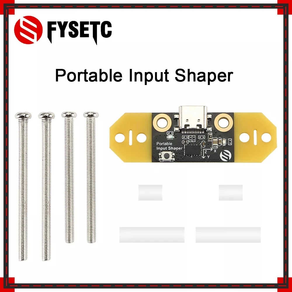 FYSETC Portable Input Shaper with RP2040 ADXL345 Upgraded 3D Printer Parts Support Klipper for Voron 2.4 0.1 Trident