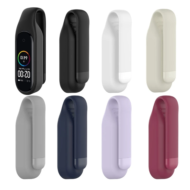 Clip portatile universale in silicone per fibbia ricambio Band 6 5 Smartband