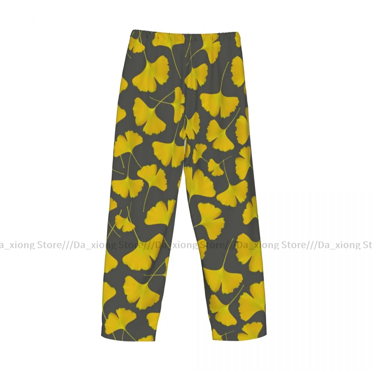 Ginkgo Biloba-Pijama masculino, calças lounge, fundo do sono, pijama