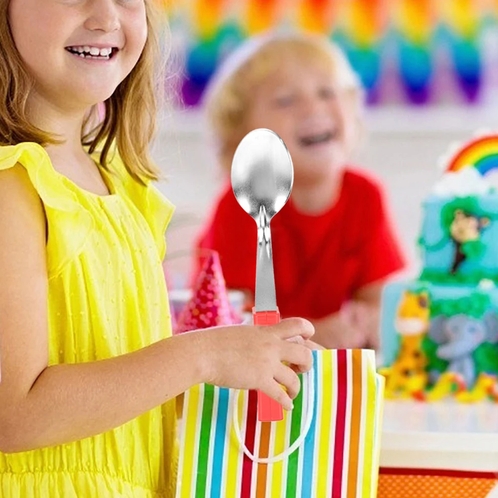 

2pcs Wooden Spoon Percussion Instrument Musical Spoons For Kids Adults Hand Party Education Performance Wind Metronome Light