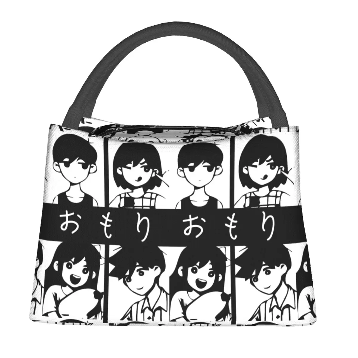 Omori Hero Sunny Basil Lunch Bags Insulated Bento Box Resuable Lunch Tote Picnic Bags Cooler Thermal Bag for Woman Student Work