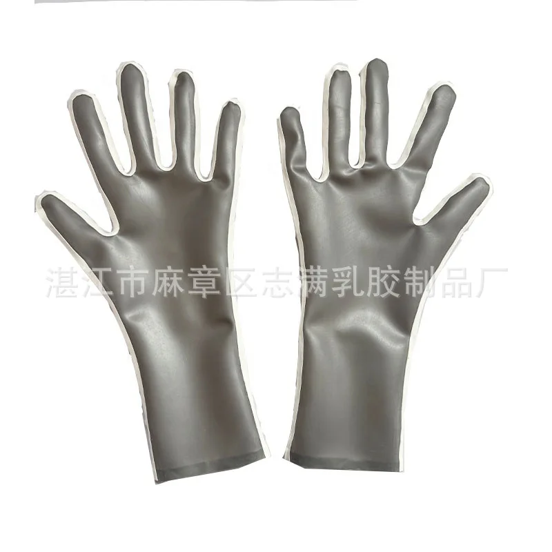 

Malaysia Imported Natural Latex Clothing Handmade Five-Finger Gloves Adjustable Size Latex Clothing Accessories