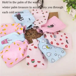 Cartoon Hot Water Bottle Fruits Version Of The Small Fresh Water Injection Explosion-proof Children Mini Portable Hot Water Bag