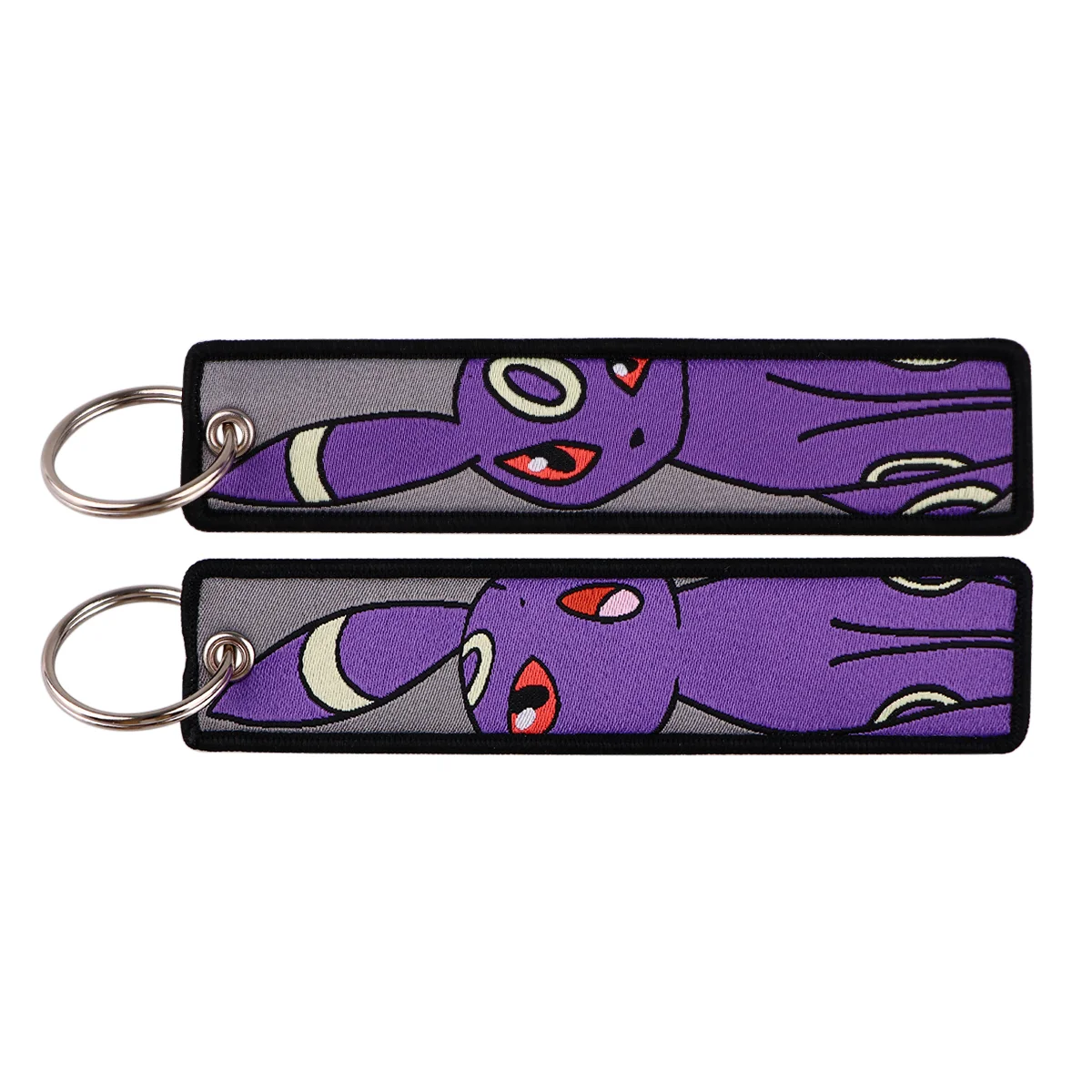 Niedliche Stickerei Schlüsselanhänger Anime Spiel Schlüsselanhänger für Motorräder Autos Schlüsselanhänger Schlüsselanhänger Schlüsselanhänger Schlüsselanhänger Chaveiro Schmuck