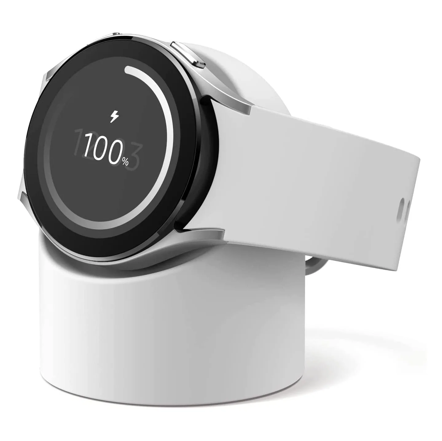 Kompatibel mit Samsung Galaxy Watch 4 Ladeständer 40mm 44mm 42mm 46mm Galaxy Watch3 4 Pro Ladegerät Silikonständer 41mm 45mm – Detail 15