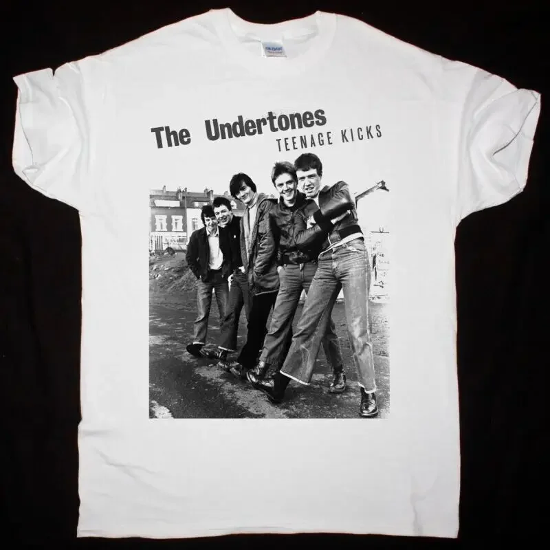 THE UNDERTONES BAND, NEW WHITE T Coalition