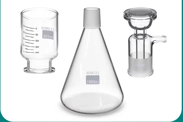 2L 5L Large Diameter Vacuum Filtration Apparatus Laboratory Glass Equipment Sand Core Liquid Solvent Membrane Filter