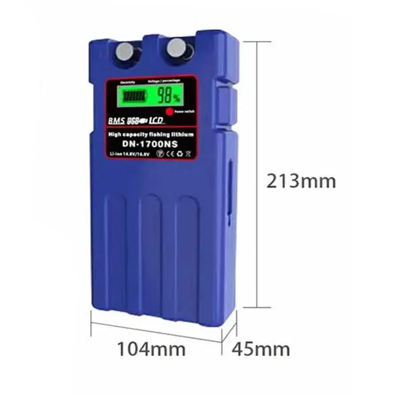 

Катушка с батареей 14,8 в-16,8 в, 12800 мАч, катушки для морской рыбалки и лодки для океан. Рыбалки