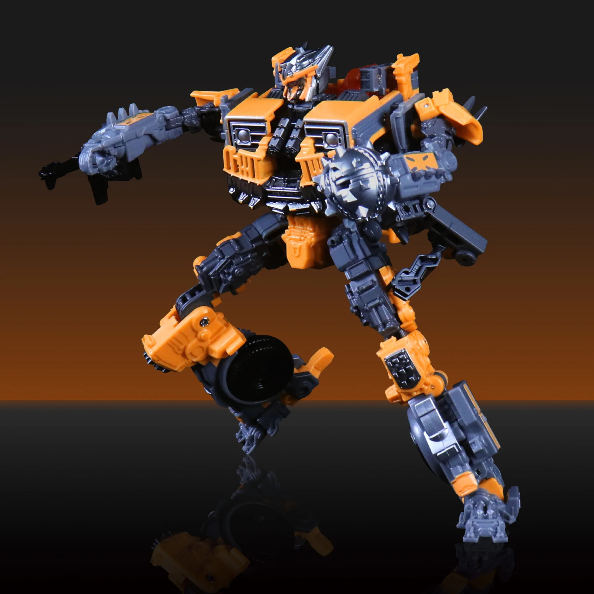 Kinderspeelgoed filmversie KO SS99 getransformeerd in 7 vallen QT-01 reddingsauto transformatie auto robot speelgoed