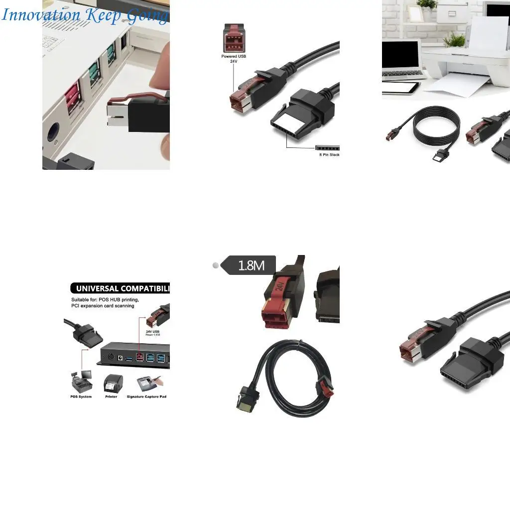 

E65C 24V Data Power Adapter для принтера POS Systems Scanning Scansing Sarcode