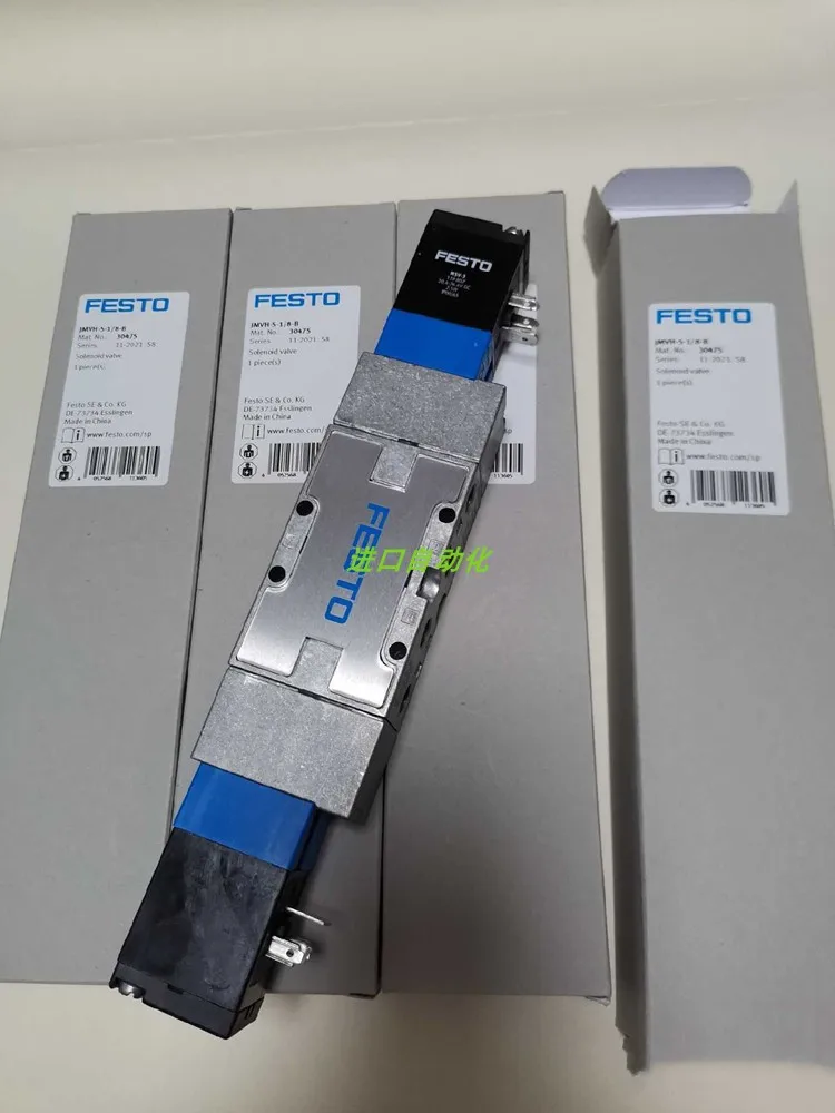 

FESTO Festo Brand New Original Genuine Solenoid Valve JMVH-5-1/8-B 30475 Spot.