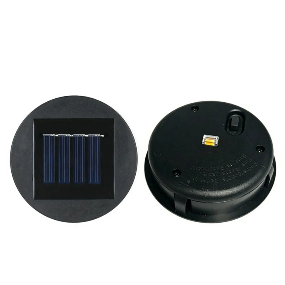 7 Lumens Solar Light Lid Waterproof Hollow Pattern Replacement Panel Cover LED Panel Replaceable Lantern Top Cover