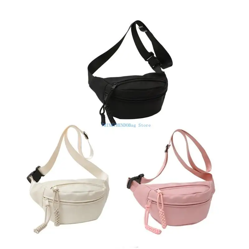 

63HC Men Fanny Packs with Adjustable Strap Women Small Crossbody Bag Unisex Chest Bag