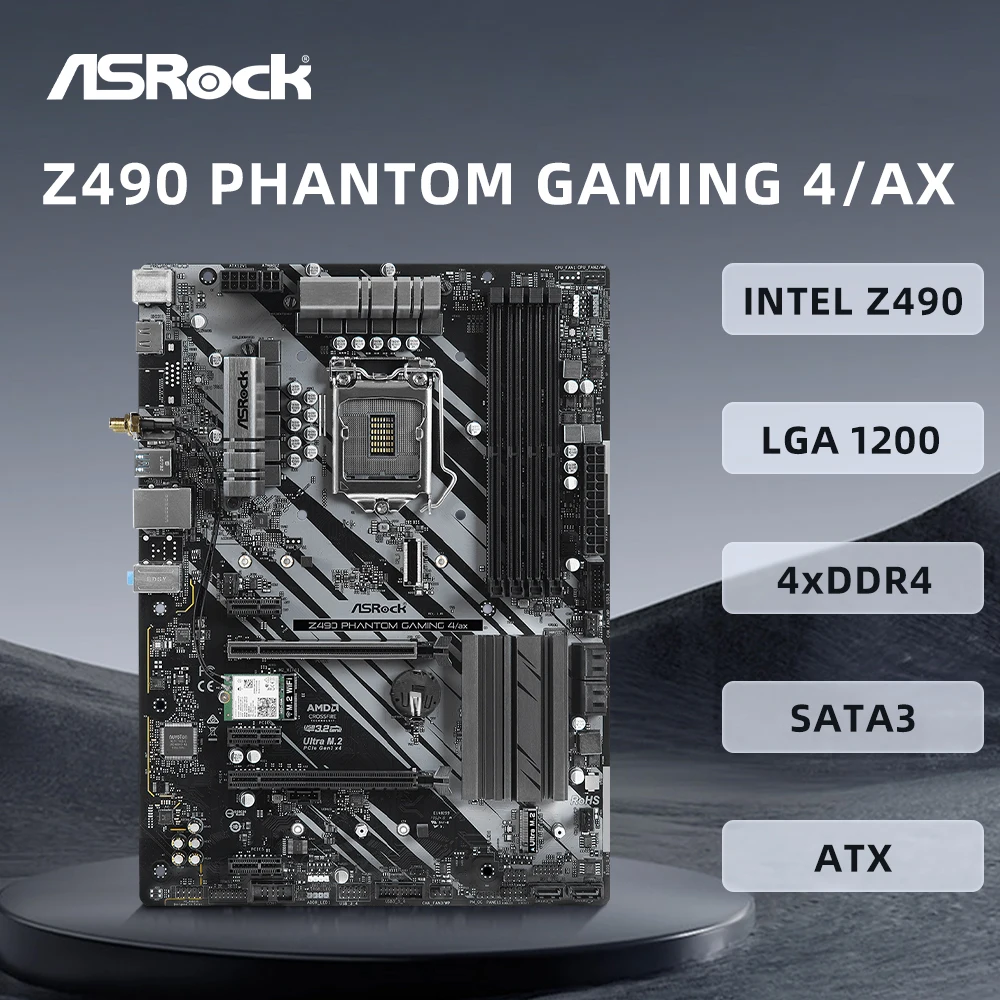 Asrock Z490 Phantom… - image
