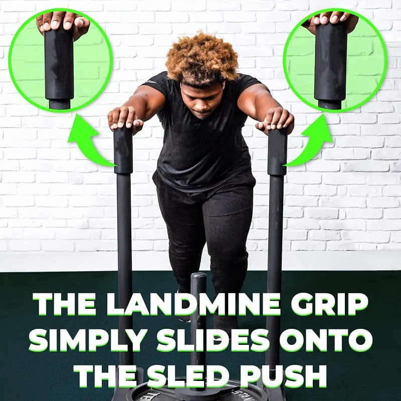 Landmine Grip Improve Your Grip and Protect Your Hands During Landmine Exercises Non-slip Line Perfect for Trigger Point Release