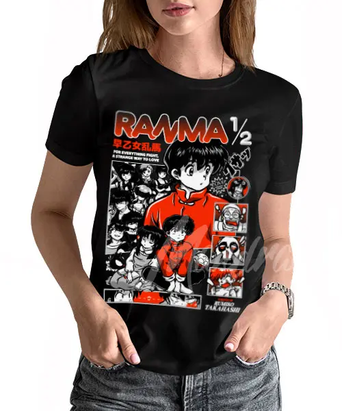 Charming Ranma 1/2 Romantic Comedy Anime Shirt