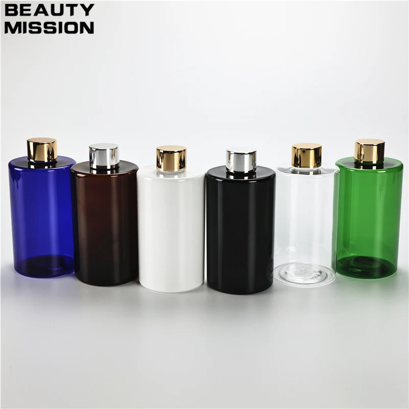 

Multicolor 300ML X 20 Empty Chunky Plastic Bottle With Aluminum Screw Cap Liquid Medicine Cosmetics Toner Packaging Containers