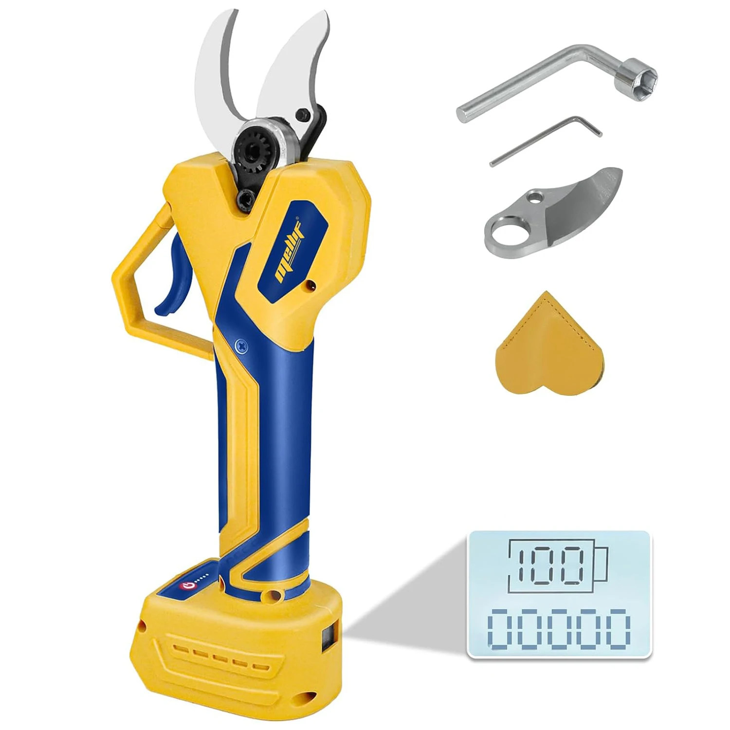 

Электрические секаторы, совместимые с аккумулятором DeWalt 20 В (без аккумулятора), бесщеточный аккумуляторный секатор для деревьев, диаметр резки 32 мм