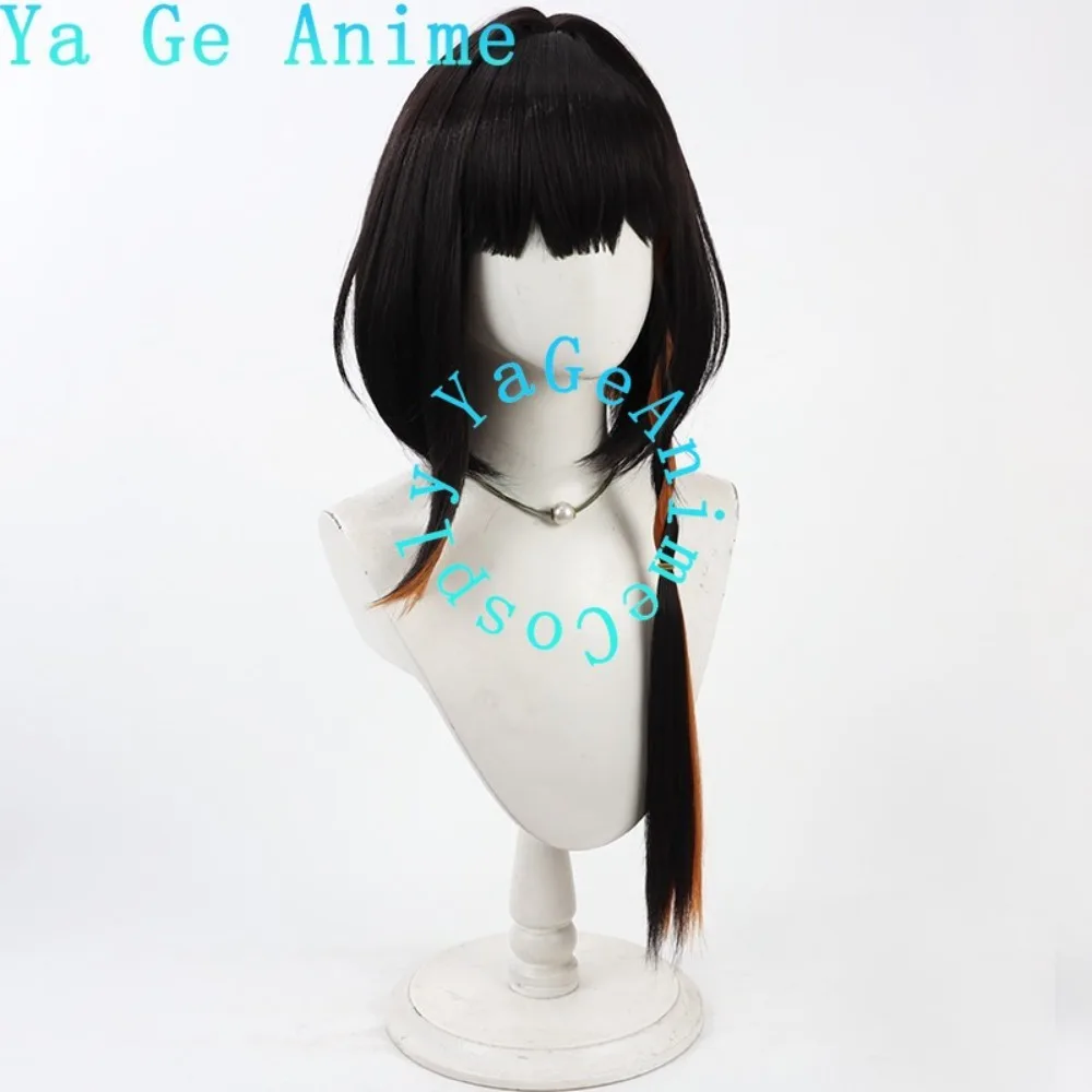

Arknights Xie New Operator Artistic Gradient Design Xie Video Shoot Props Premium Quality Wig Cap