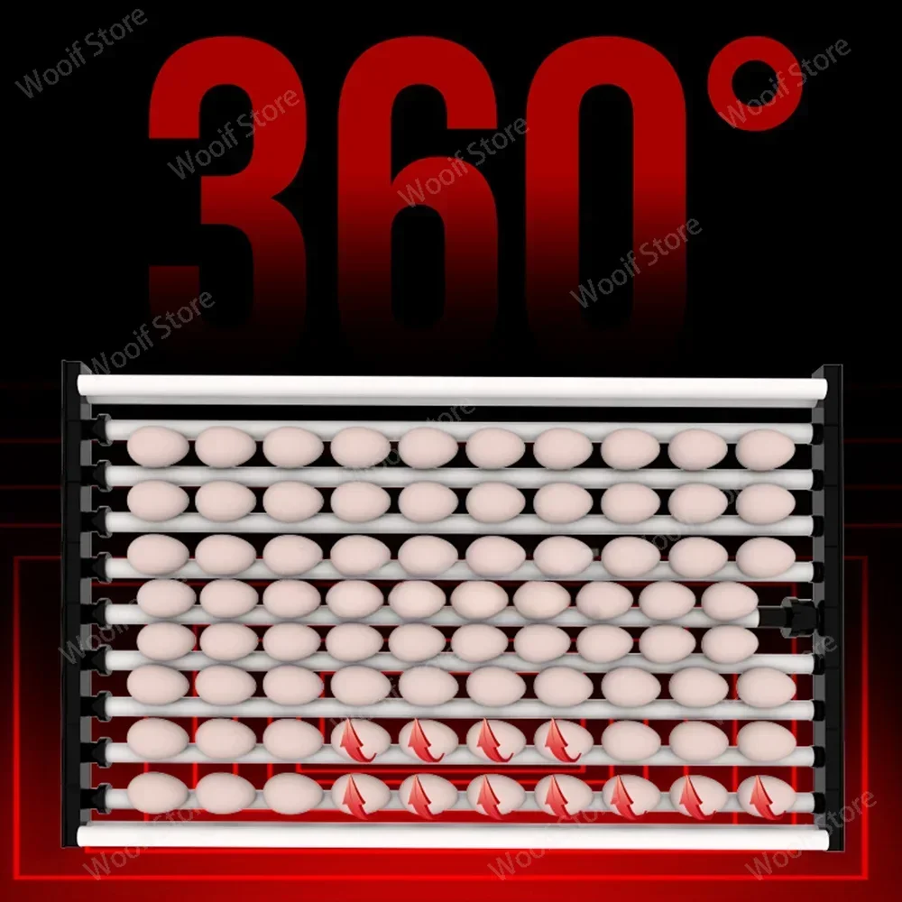 400 Eggs Fully Automatic Incubator Digital Temp & Humidity Control, Auto Egg Turner, 110V/220V, for Chicken Duck Quail for farms view 3
