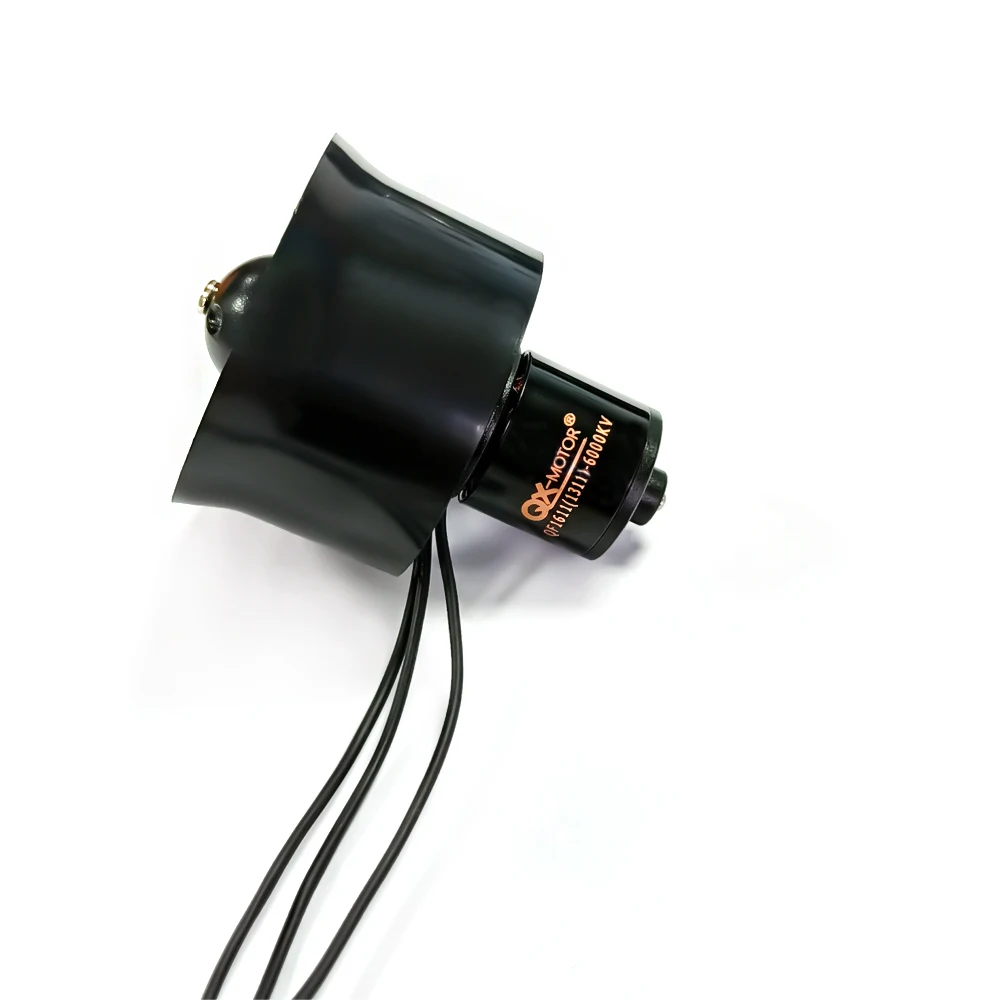 QX-Motor 30mm 6 Blades EDF With Brushless Motor QF1611 7000KV 14000KV 6000KV 5000KV for Jet Helicopter Drone Fixed-wing Parts