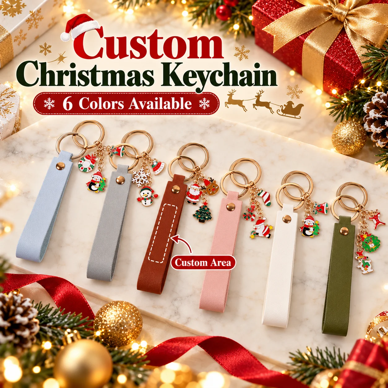 Phone Accessories Charms - Personalizowany breloczek do kluczy dla rodziny,