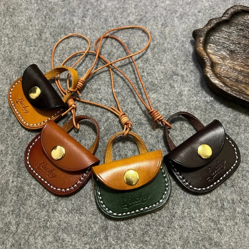 

Access Control Card Holder Keychain Cute Round Square Key Holder