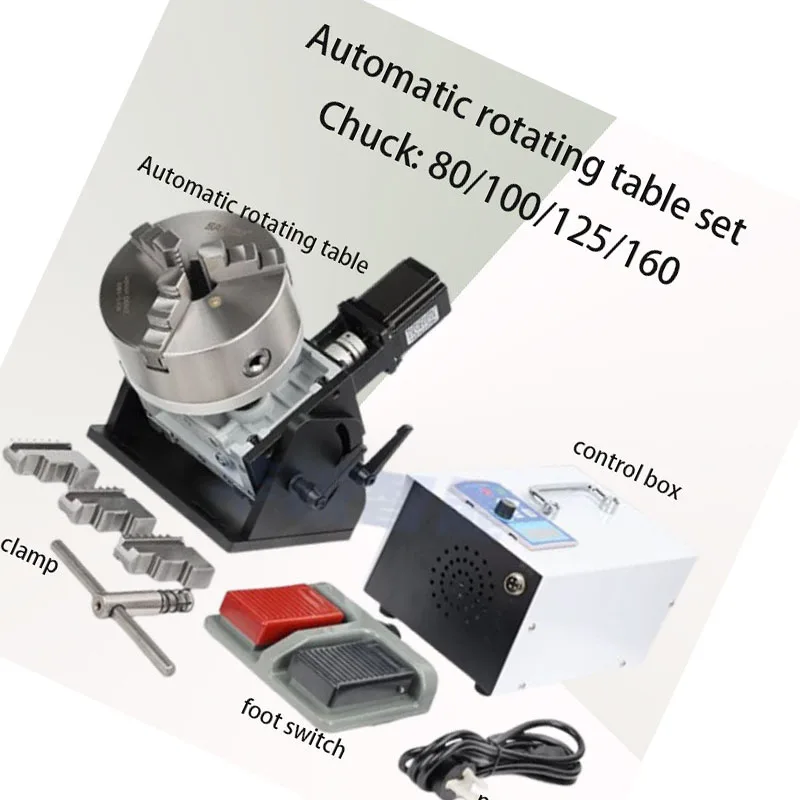 

Precision CNC automatic rotating table set arc welding equipment multi angle workpiece displacement clamping fixture
