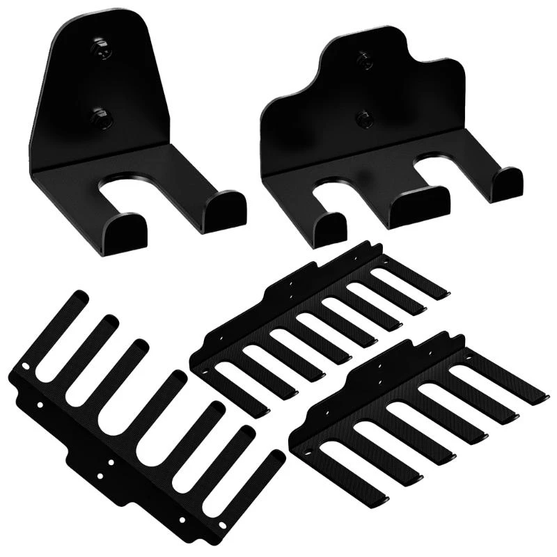 Heavy Duty Barbell Wall Rack Easy Installation For Neat And Organized Gym Spaces