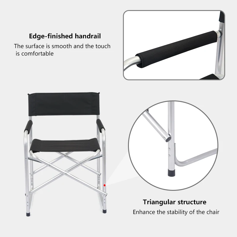 Custom Design Outdoor Camping Folding Table Chair Portable Fishing Chair Wholesale Outdoor Gym view 3