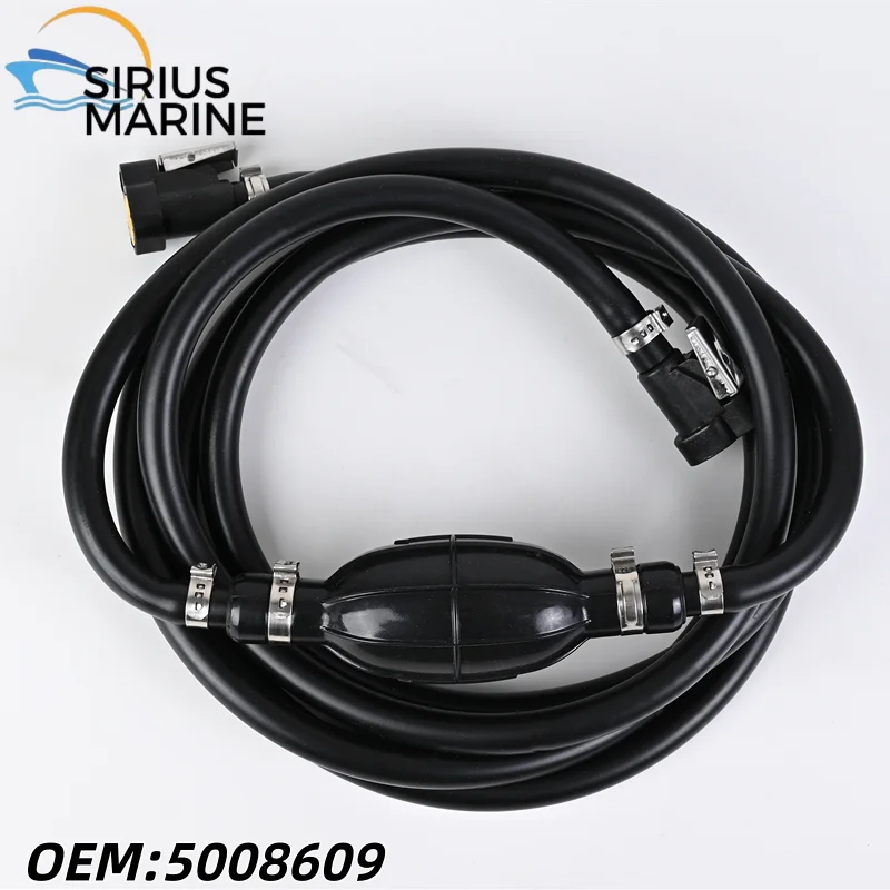 

Johnson Evinrude OMC OEM 5008609 8 мм 5/16 "комплект топливной линии в сборе 10 футов шланг и лампа праймера Высококачественные запасные морские детали