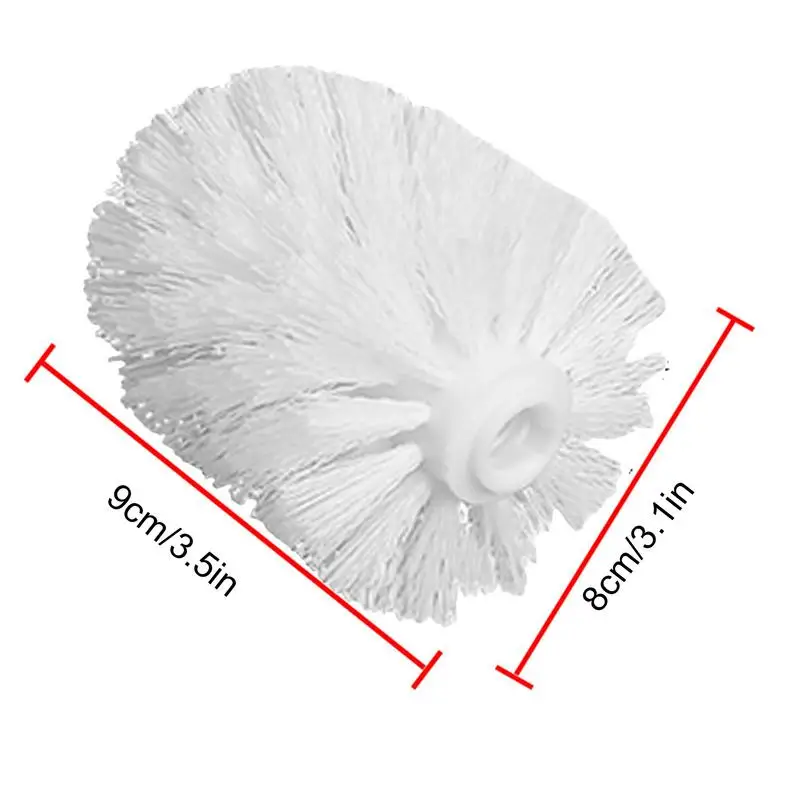 Universele Vervanging Toiletborstelkophouder Wit Zwart Schoon Reservegereedschap Duurzaam Accessoire Huis Vervanging