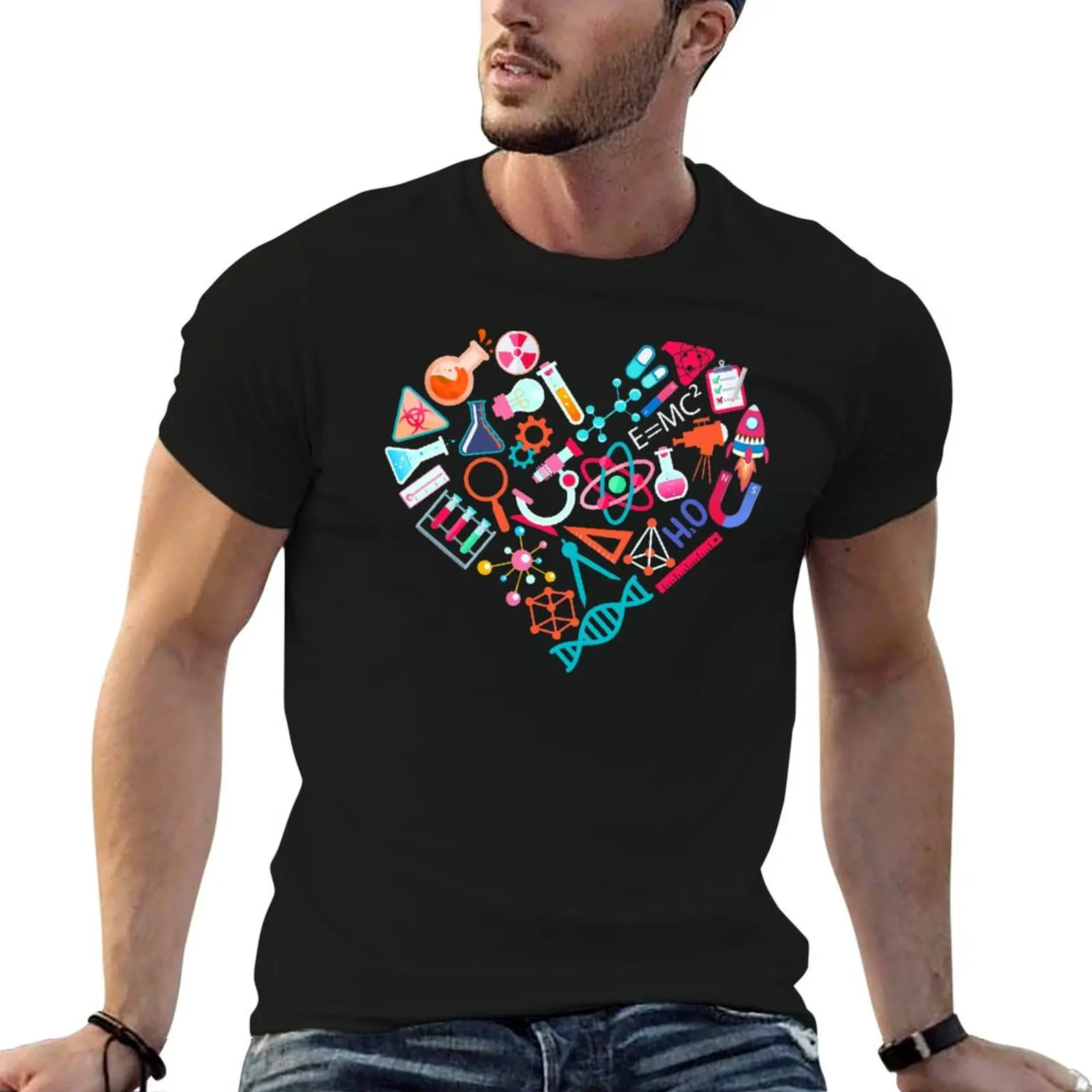 

Love Chemistry T-Shirt man t shirt summer t shirts cotton 100% T-Shirt