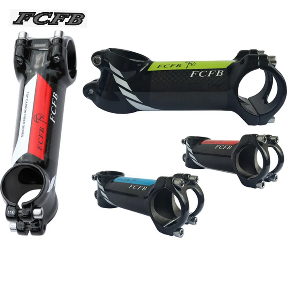 carbon bicycle bike  stem  angle 17 carbon Aluminum bicycle stem carbon road  mountain stem MTB stem  red blue green carbon stem