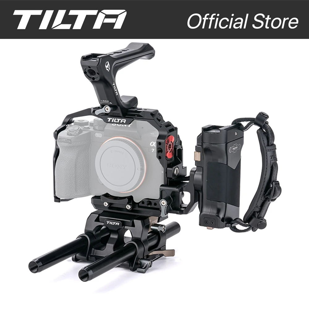 TILTA TA-T30-FCC-B for Sony A7M4/a7r5 Full Camera Cage Basic Kit Pro Kit for Sony a7 IV A1 A7S3 A7R4 A9 A73 A7R3  DSLR