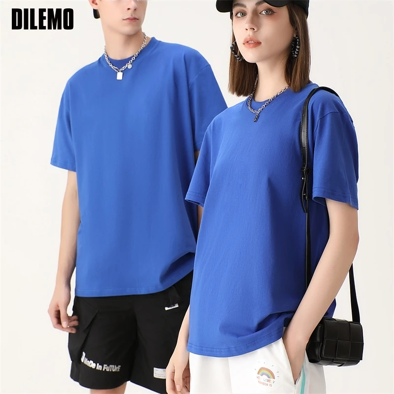 

100% Mecerized Cotton Top Grade New Plain Summer Brand Tops Round Neck t Shirt For Men Short Sleeve Casual Fashion Men Clothing